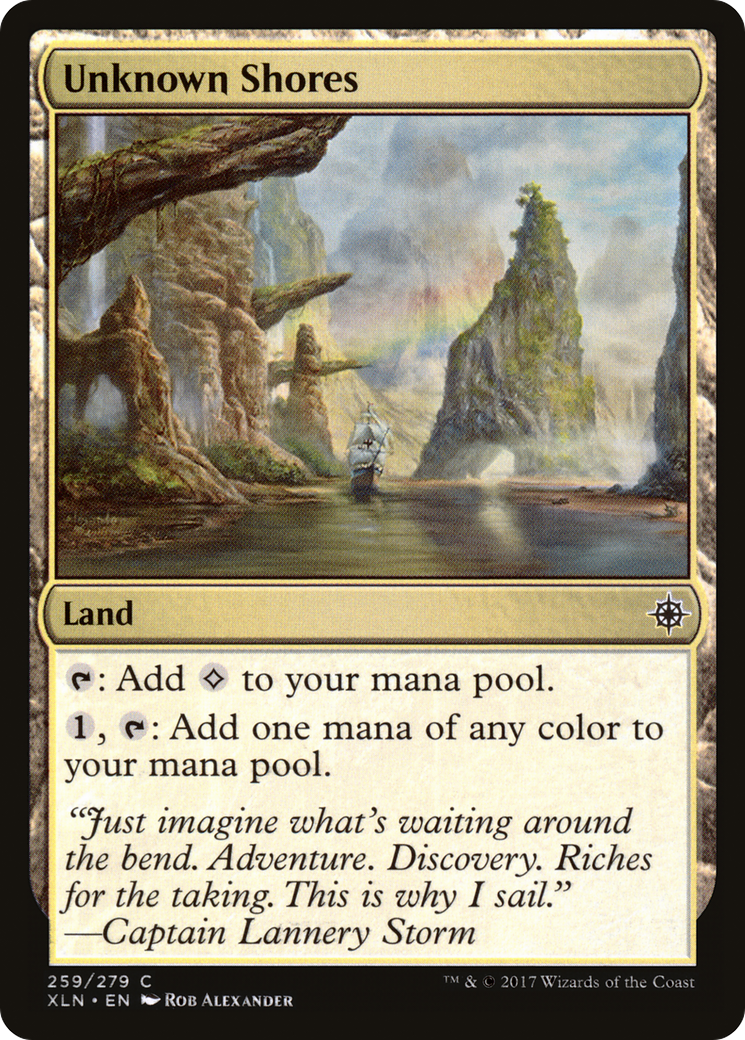 Unknown Shores [Ixalan] Foil