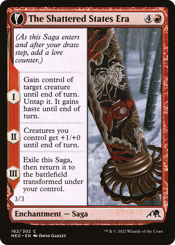The Shattered States Era // Nameless Conqueror [Kamigawa: Neon Dynasty] Foil