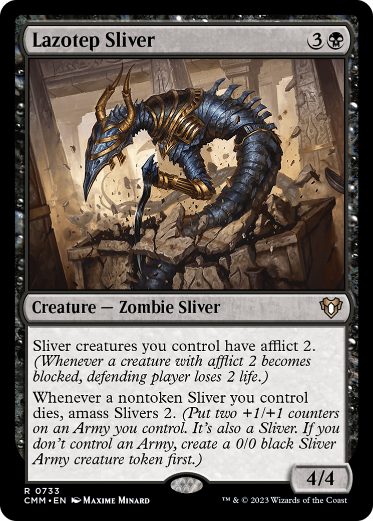 Lazotep Sliver [Commander Masters] Foil