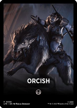 Orcish Theme Card |  (008) [The Lord of the Rings: Tales of Middle-earth]