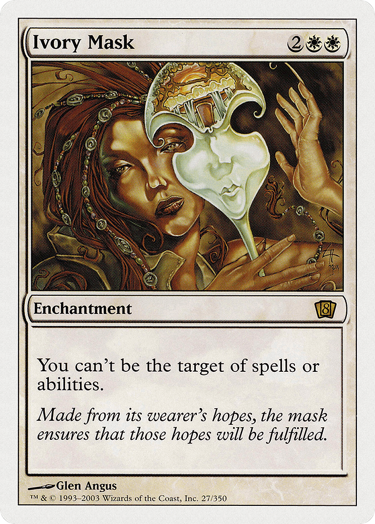 Ivory Mask [Eighth Edition] Foil