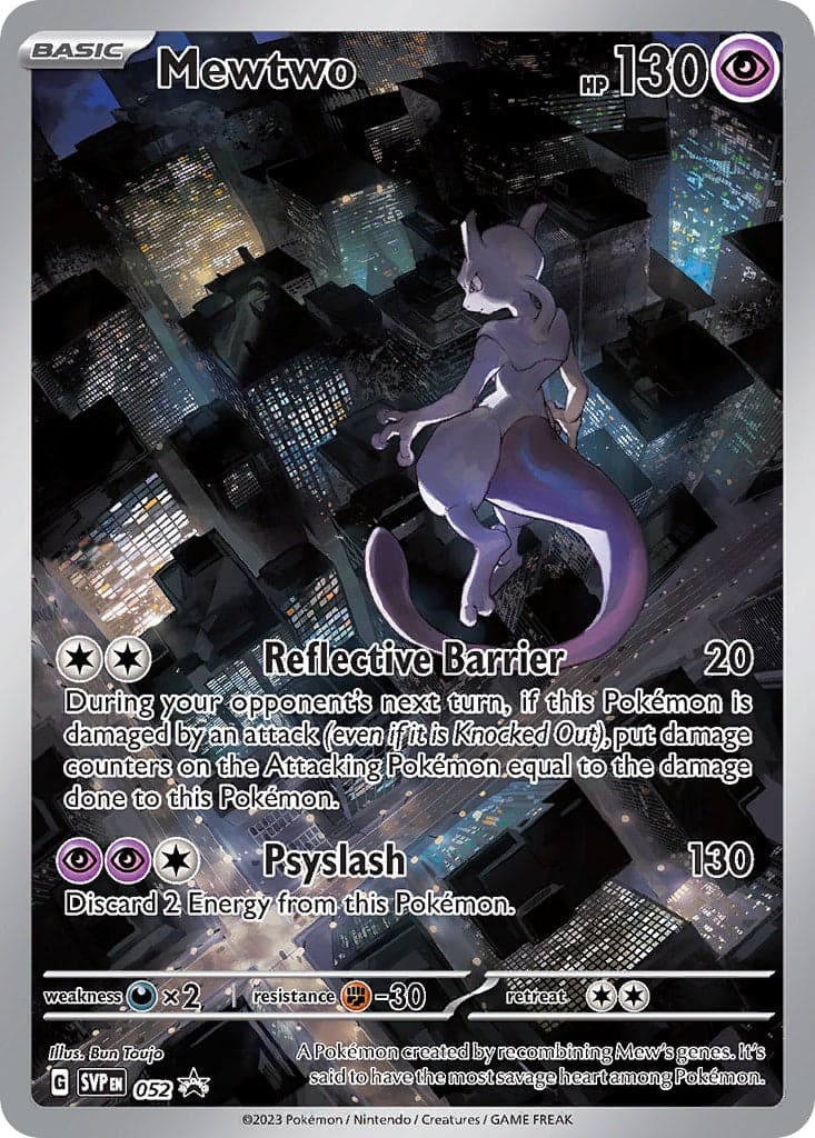 Mewtwo 052  - Holofoil SV Scarlet & Violet Promo Cards - Promo