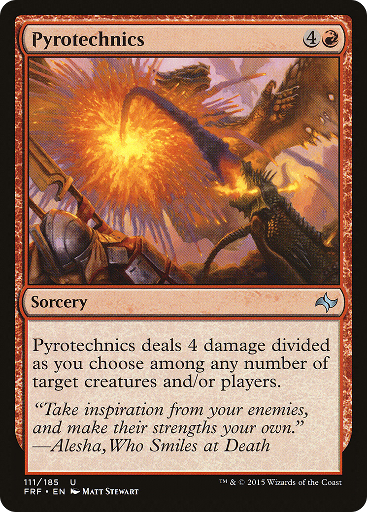 Pyrotechnics [Fate Reforged] Foil