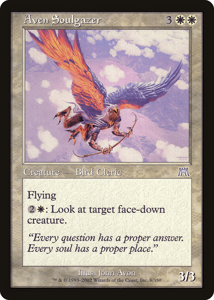 Aven Soulgazer [Onslaught] Foil