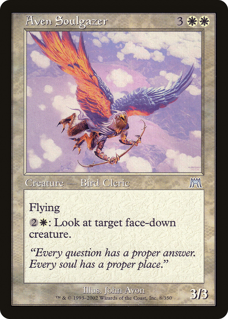 Aven Soulgazer [Onslaught] Foil