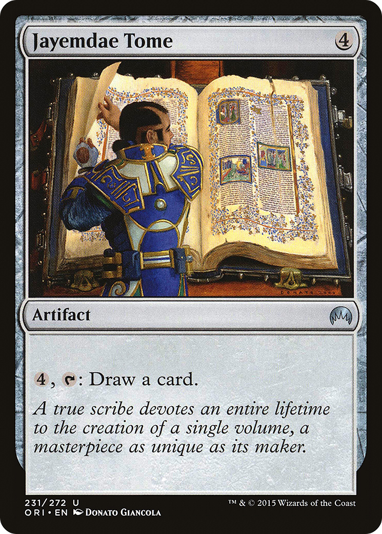 Jayemdae Tome [Magic Origins] Foil
