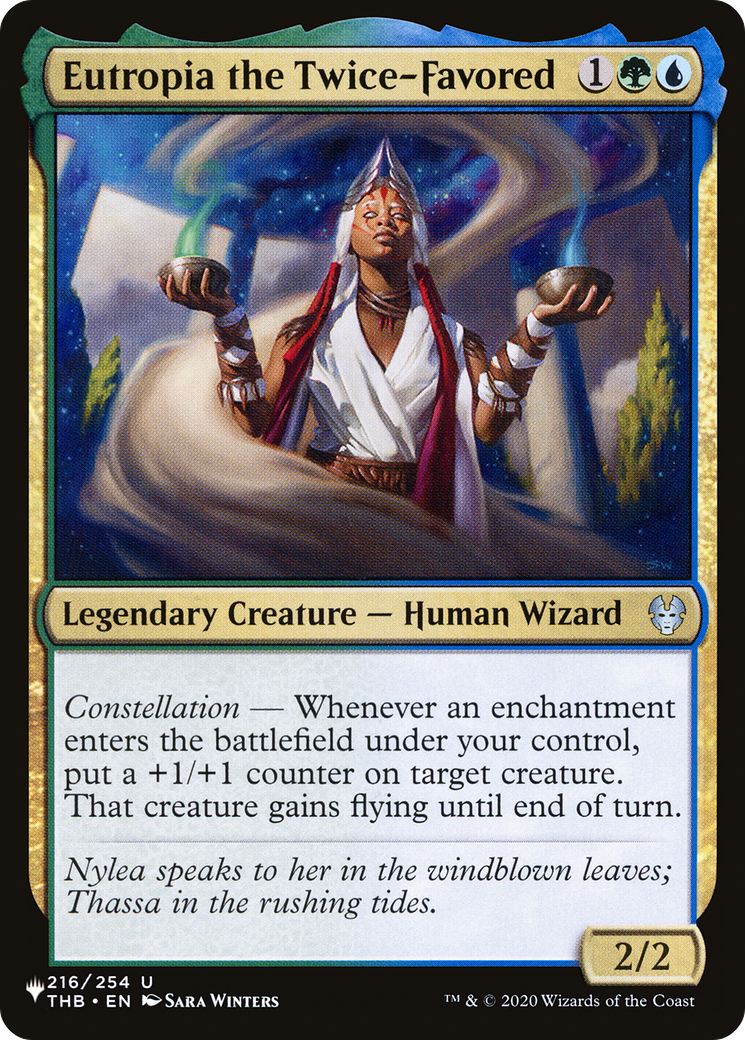 Eutropia the Twice-Favored |  (THB-216) [The List]