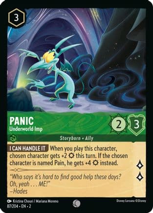 Panic - Underworld Imp (87/204) [Rise of the Floodborn] Cold Foil