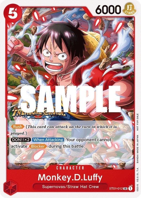 Monkey.D.Luffy (Tournament Pack Vol. 5) [One Piece Promotion Cards] Foil