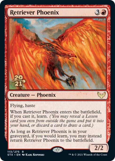 Retriever Phoenix 113s/180 (Prerelease Cards)  - Foil