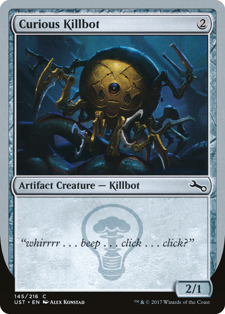Curious Killbot [Unstable] Foil