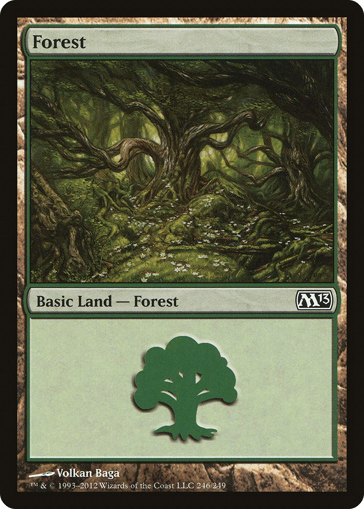 Forest (246) [Magic 2013] Foil
