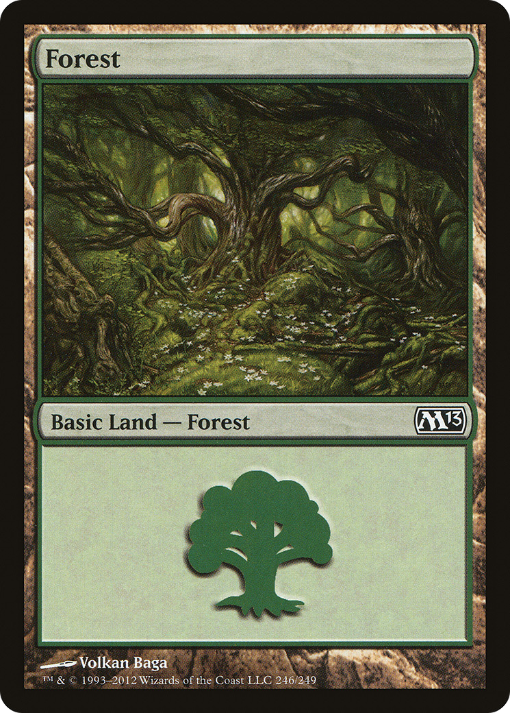 Forest (246) [Magic 2013] Foil