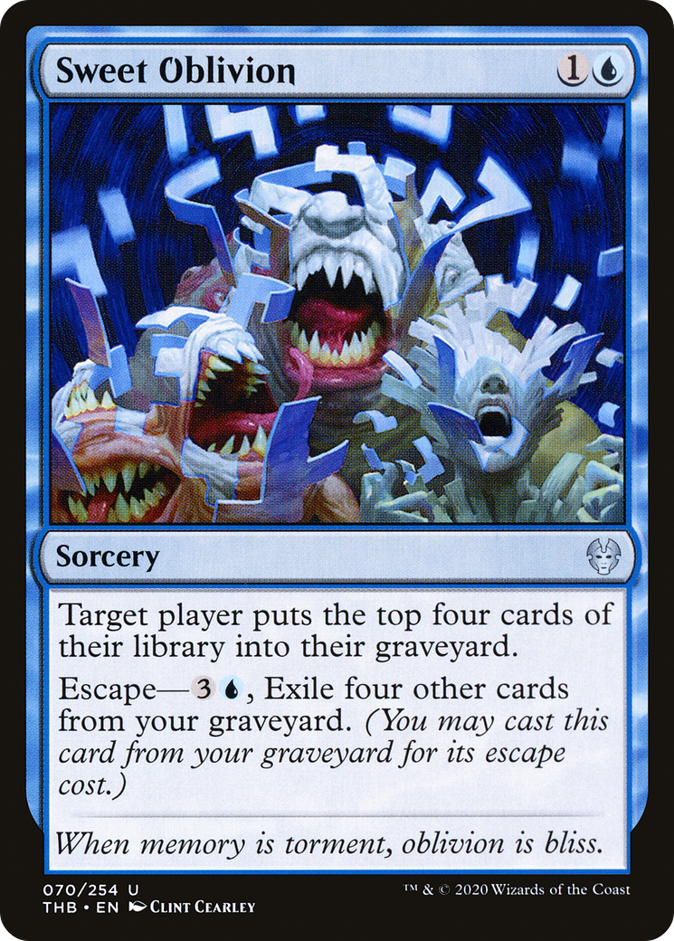 Sweet Oblivion [Theros Beyond Death] Foil