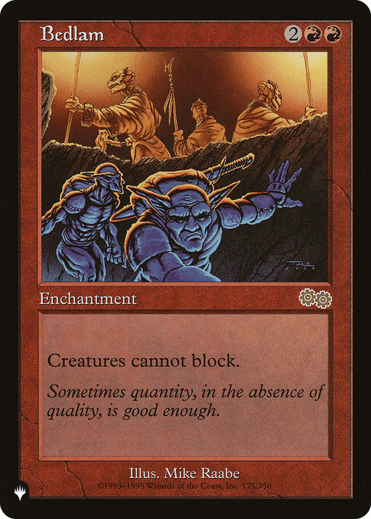 Bedlam |  (USG-175) [The List]