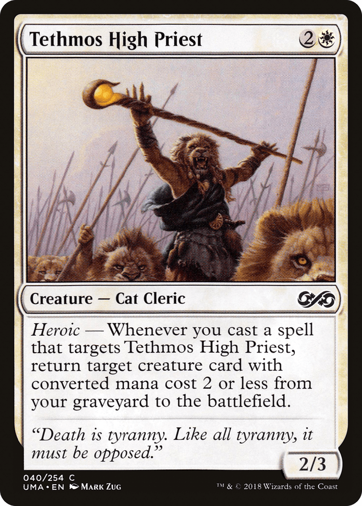Tethmos High Priest [Ultimate Masters] Foil