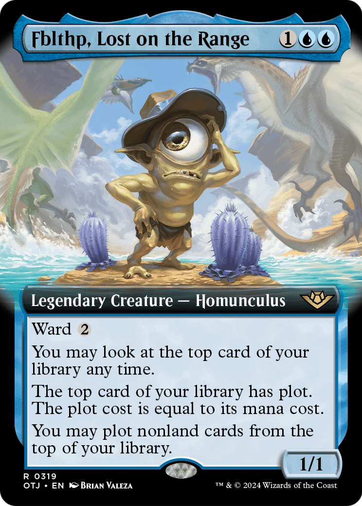Fblthp, Lost on the Range (Extended Art) [Outlaws of Thunder Junction] Foil