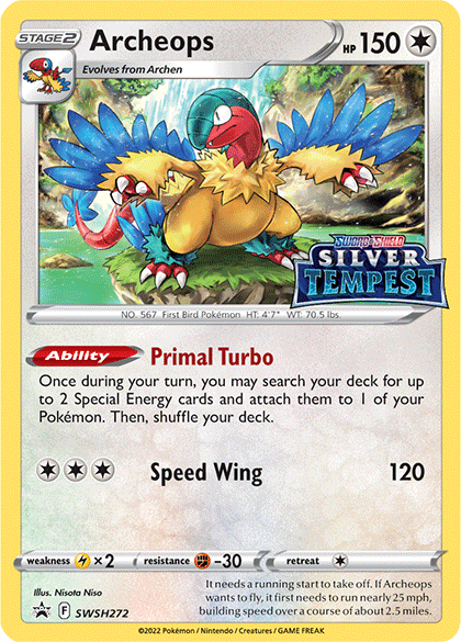 Archeops (Prerelease) SWSH272/307 - SWSH Sword & Shield Promo Cards Holofoil