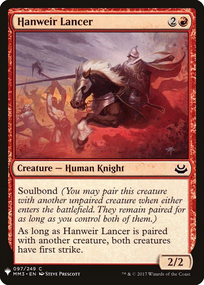 Hanweir Lancer |  (MM3-97) [The List]