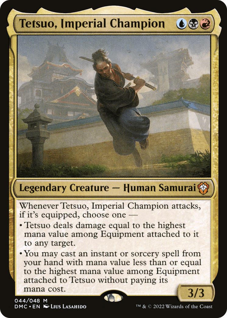 Tetsuo, Imperial Champion [Dominaria United Commander] Foil