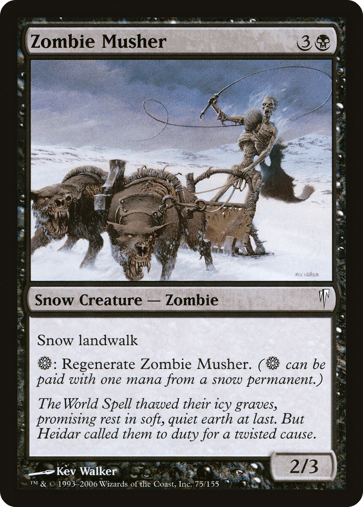 Zombie Musher [Coldsnap] Foil