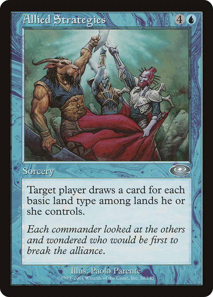 Allied Strategies [Planeshift] Foil