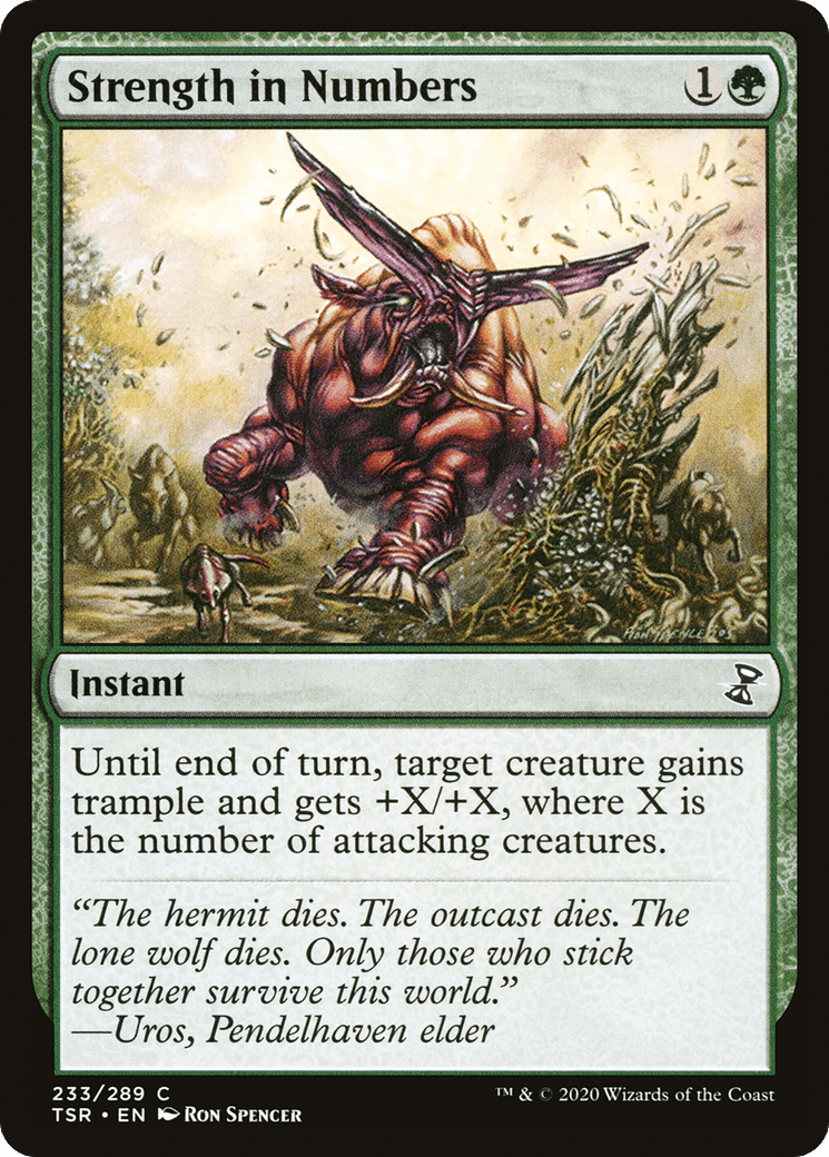 Strength in Numbers [Time Spiral Remastered] Foil