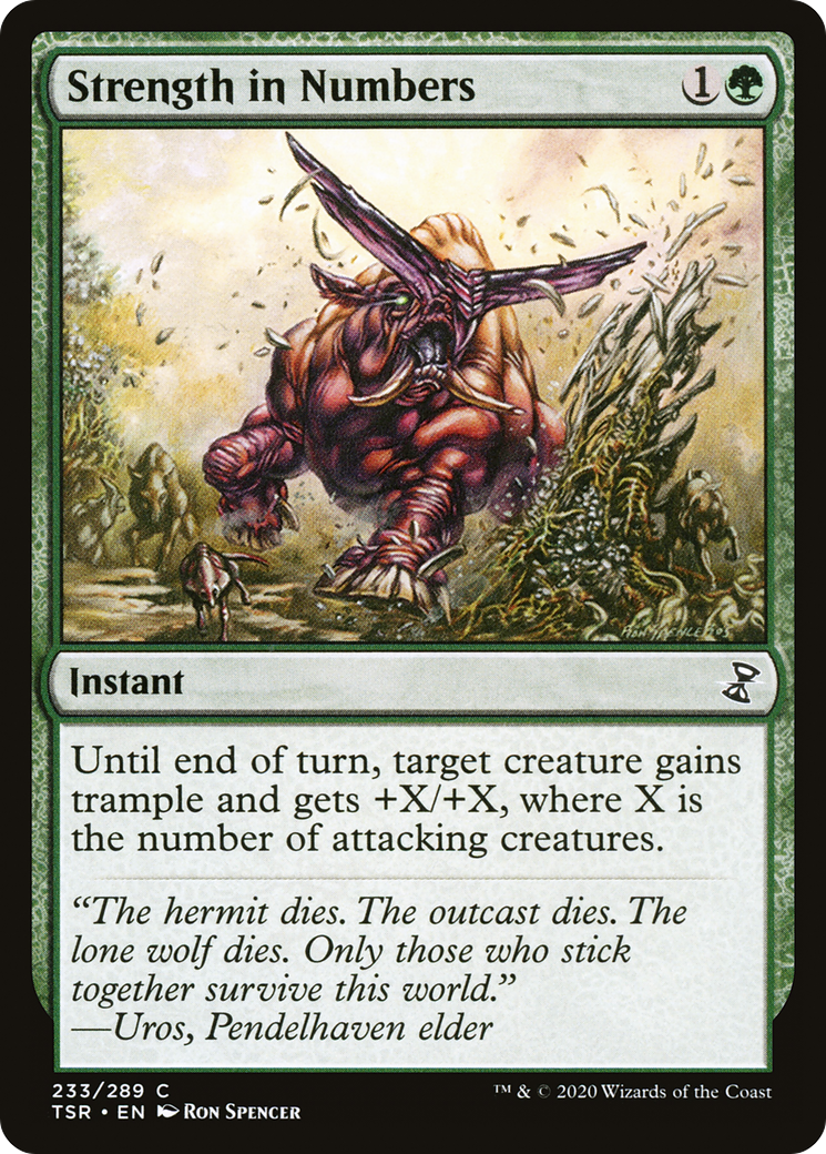 Strength in Numbers [Time Spiral Remastered] Foil