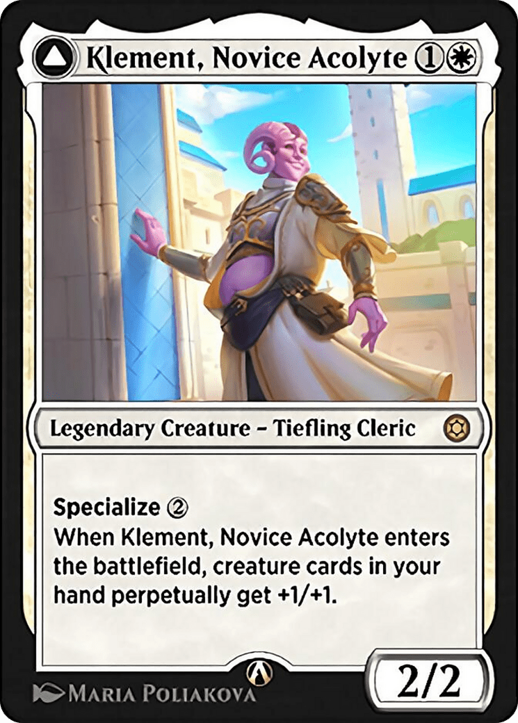 Klement, Novice Acolyte (HBG-001) - Alchemy Horizons: Baldur's Gate