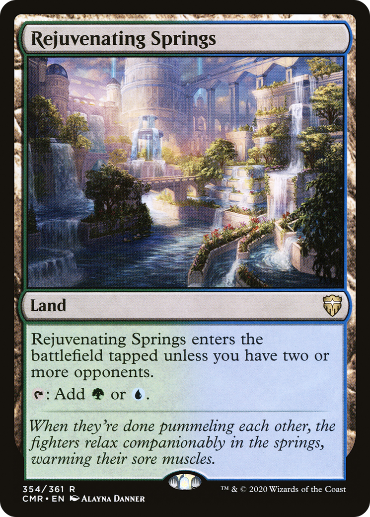 Rejuvenating Springs [Commander Legends] Foil