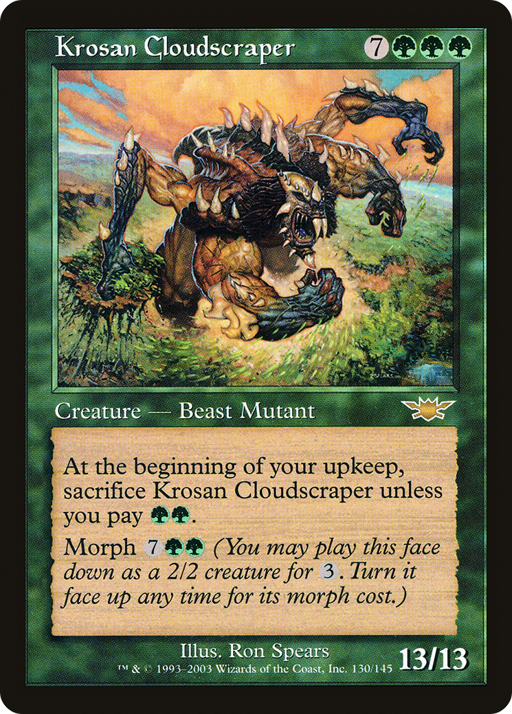 Krosan Cloudscraper [Legions] Foil