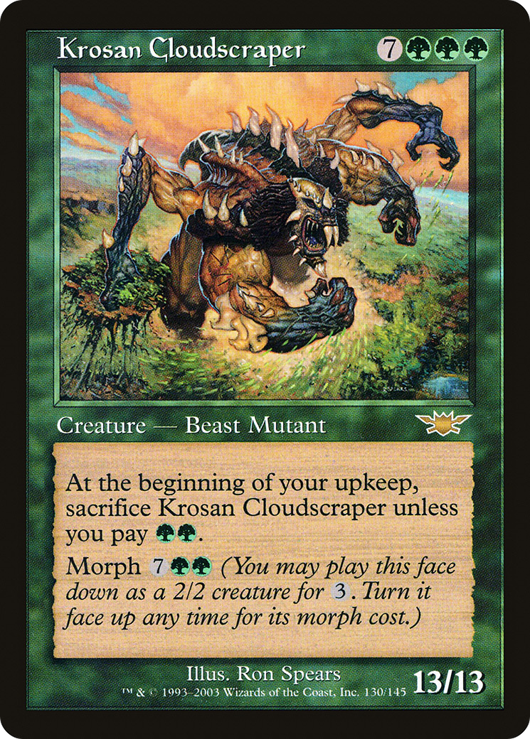 Krosan Cloudscraper [Legions] Foil