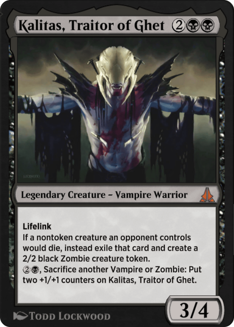 Kalitas, Traitor of Ghet (EA1-005) - Explorer Anthology 1