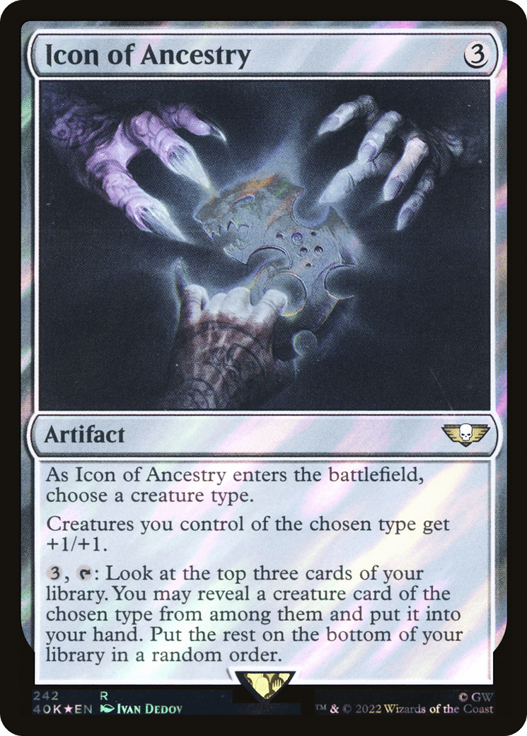 Icon of Ancestry (Surge Foil) [Warhammer 40,000]