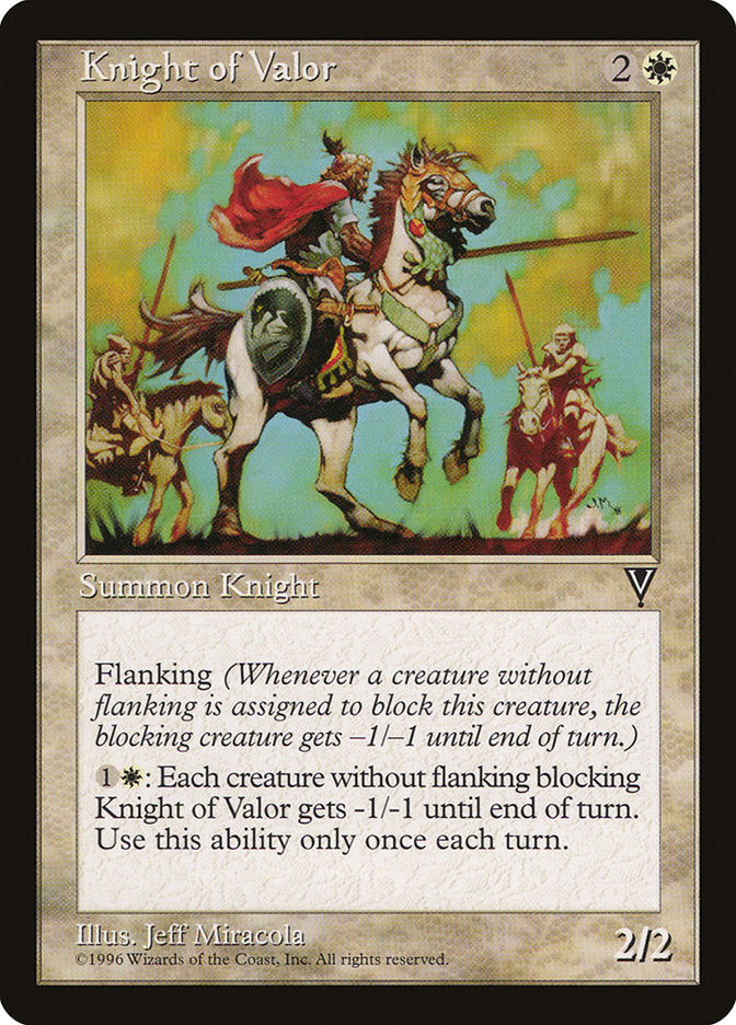 Knight of Valor 11/167 (Visions) 