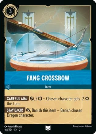 Fang Crossbow (166/204) [Rise of the Floodborn] Cold Foil