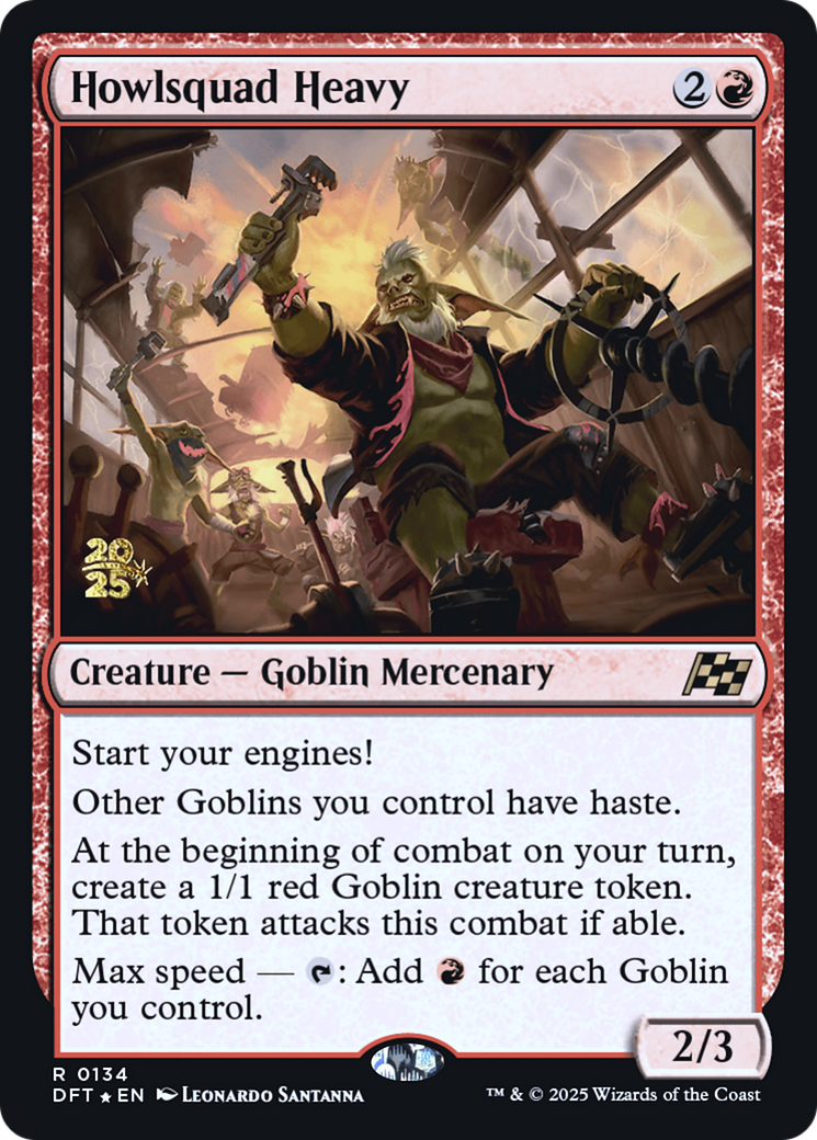 Howlsquad Heavy (-134) [Prerelease Cards]  Foil