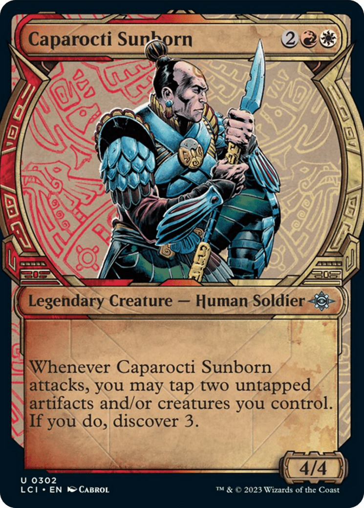 Caparocti Sunborn (Showcase) [The Lost Caverns of Ixalan] Foil