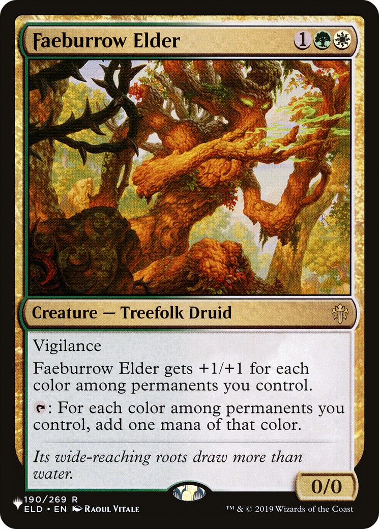 Faeburrow Elder |  (190/269) [The List Reprints]