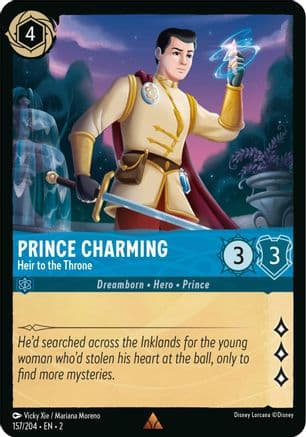 Prince Charming - Heir to the Throne (157/204) [Rise of the Floodborn] Cold Foil