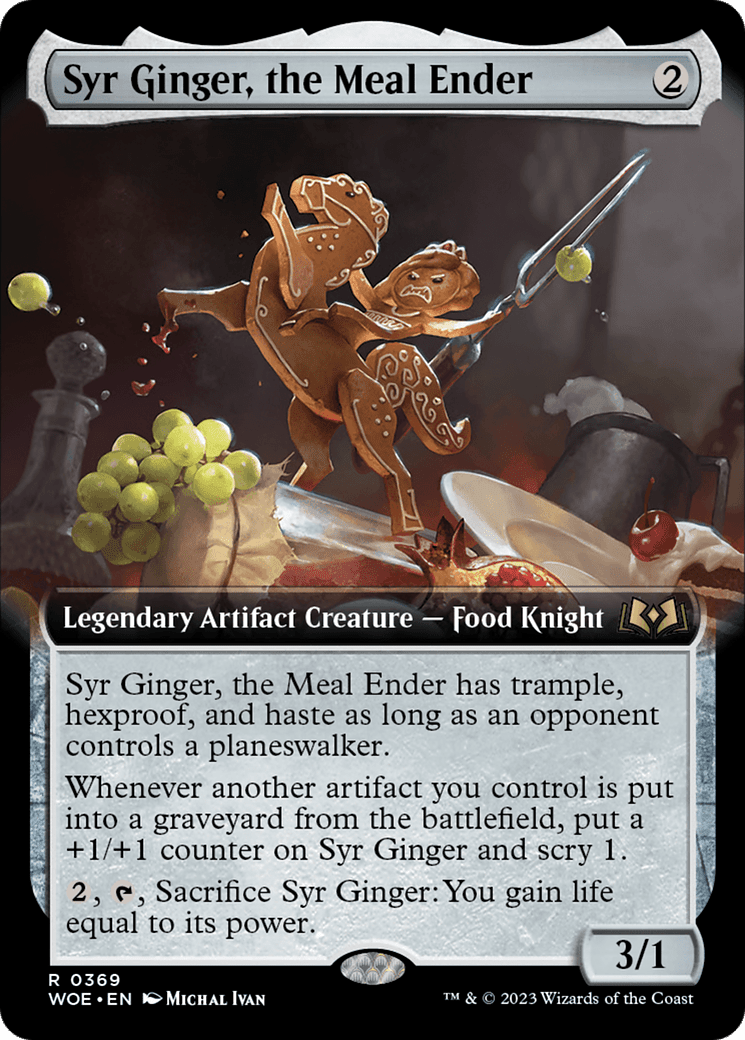 Syr Ginger, the Meal Ender (Extended Art) [Wilds of Eldraine] Foil