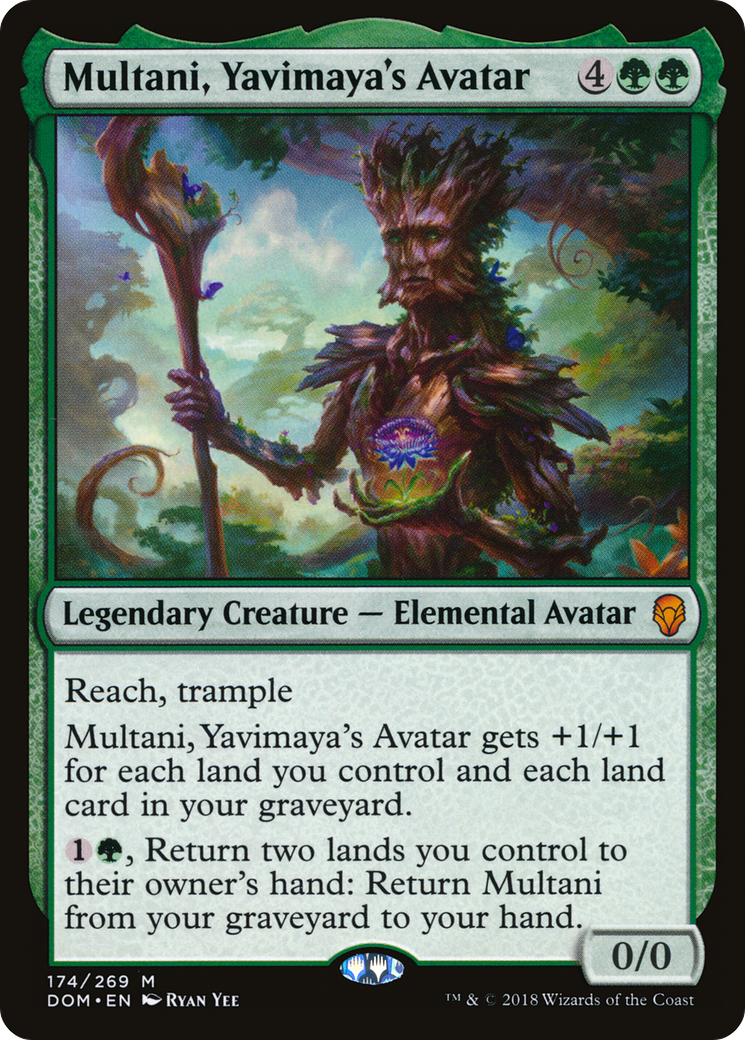 Multani, Yavimaya's Avatar [Dominaria] Foil
