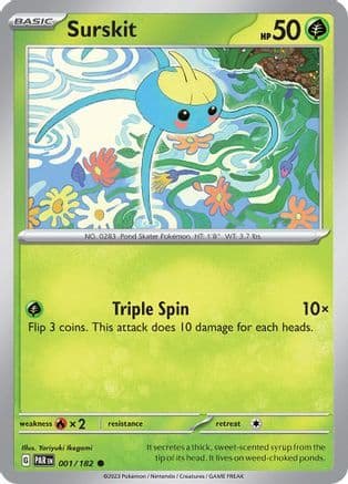 Surskit 001- SV04 Paradox Rift Reverse Holofoil