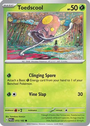 Toedscool 015/182 - SV04 Paradox Rift