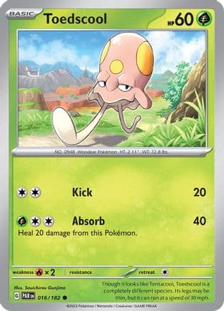 Toedscool 016/182 - SV04 Paradox Rift