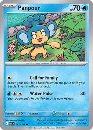 Panpour 041- SV04 Paradox Rift Reverse Holofoil