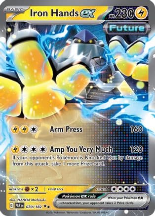 Iron Hands ex 070/182 - SV04 Paradox Rift Holofoil
