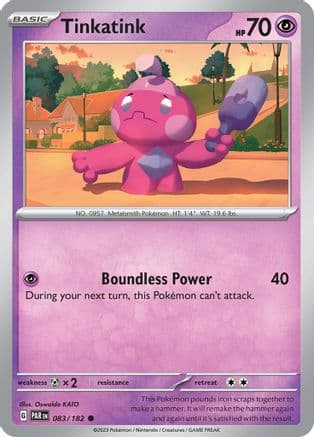 Tinkatink 083/182 - SV04 Paradox Rift