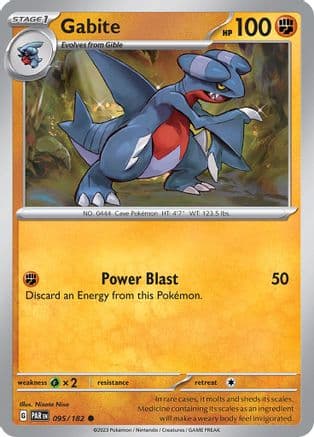 Gabite 095- SV04 Paradox Rift Reverse Holofoil