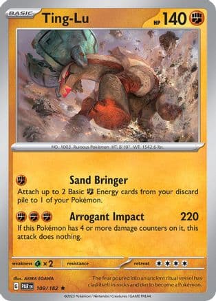 Ting-Lu 109- SV04 Paradox Rift Holofoil